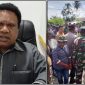 Kapolres Nabire bersama jajaran mengawal jalannya aksi demonstrasi secara humanis, memastikan massa tetap tertib dan situasi kondusif. (Dok NT)