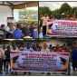 Ribuan karyawan PT Nabire Baru menyatakan komitmen menjaga kamtibmas jelang May Day 2026 dalam pertemuan di Distrik Wami, Nabire. (Dok. GM)