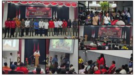 Peserta mengikuti Seminar Wawasan Kebangsaan BMP RI Papua Tengah di RRI Nabire, Rabu (29/4/2026), jelang peringatan 1 Mei. Dok/NT