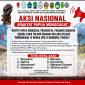 Aksi solidaritas #RakyatPapuaMenggugat digelar serentak di sejumlah kota, soroti isu HAM di Papua. (Dok. Istimewa)