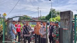 Kapolres Nabire imbau massa aksi tetap tertib dan terpusat, Samuel Tatiratu tekankan koordinasi demi keamanan dan kelancaran aspirasi. (Dok. NT)
