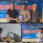 Petugas Satpas SIM Polres Paniai melayani masyarakat yang mengurus pembuatan SIM dengan cepat dan ramah. Dok_ Humas satlantas Paniai 