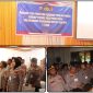Kabid Propam Polda Papua Tengah memimpin pembinaan 52 personel pelanggar disiplin di Polres Nabire, Senin (4/5/2026). Dok. Humas Papua Tengah. NT