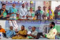 Peluncuran buku “Tragedi Dogiyai Berdarah 31 Maret 2026” di Aula Gereja Katolik Kristus Raja Siriwini, Nabire, Selasa (5/5/2026), menghadirkan aktivis, akademisi, dan masyarakat dalam forum refleksi kemanusiaan. Dok_Alvi.NT