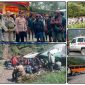 Aparat keamanan membantu proses evakuasi korban luka ke rumah sakit di Tembagapura pascainsiden penembakan. Dok_Humas Polda PT. NT