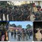 Personel gabungan Polres Nabire dan Satgas Operasi Damai Cartenz melaksanakan patroli keamanan di wilayah Nabire sekaligus memberikan pertolongan kepada korban kecelakaan lalu lintas, Jumat (8/5/2026). Dok_ODC.NT