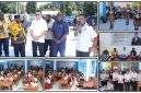 Suasana hangat dan penuh budaya mewarnai sosialisasi Program Indonesia Pintar bersama dr. Soedison Tandra di SD YPPK Sion. Dok_NT