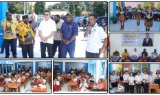dr. Soedeson Tandra Sosialisasikan PIP di SD YPPK Sion Nabire