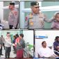 Kapolda Papua menyerahkan santunan kepada korban penembakan sekaligus memberikan dukungan moral kepada keluarga di RSMM Mimika. Dok_PPT.NT