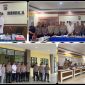 Kapolda Papua Tengah Jeremias Rontini menerima kunjungan Anggota Komisi III DPR RI Soedeson Tandra di Polres Mimika. Dok_Istimewa. NT