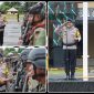 Kapolda Papua Tengah Jeremias Rontini memimpin Apel Gelar Pasukan Operasi Amole I Tahun 2026 di Mimika. Dok_Istimewa. NT