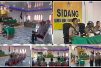 Kabid Humas Polda Papua Tengah AKBP I Made Suartika menyampaikan hasil sidang etik terhadap 12 personel Polres Dogiyai. Dok_Istimewa. NT