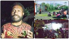 Meki Tebai Inisiator sekaligus MC Nobar film dokumenter 