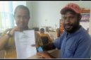 Ketua Steering Committee Rapat Pleno BPD KAPP enam provinsi se-Tanah Papua, Elpis Karoba, memberikan keterangan kepada media terkait kedudukan KAPP Pusat yang tetap berada di Provinsi Papua. Dok_ Istimewa. NT