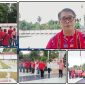 Edward Ketua Kerukunan Maluku Utara Nabire, saat diwawancarai awak media usai ziarah di TMP jalan kusuma Nabire. Jumat (15/5/2026). Dok_ WY. NT