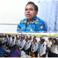 Pemprov Papua Tengah melalui BKPSDM memberangkatkan 250 pelajar OAP untuk mengikuti bimbingan belajar sekolah kedinasan di Jayapura. Dok_Alvi. NT
