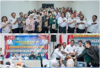 Pemprov Papua Tengah bersama 8 Perwakilan Kadinkes dari beberapa Kabupaten ikut Rakor Renbut SDMK 2026 di Aula Yahor inn hotel jalan padat karya kalibobo Nabire. Rabu (20/5/2026). Dok_Humas Pemprov PPT. NT