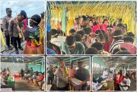 Kapolda Papua Tengah Kunjungi Pulau Karaka, Bantu Warga dan Pelajar. Dok_Humas PPT. NT