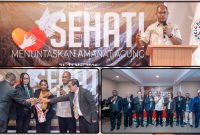 Asisten II Setda Papua Tengah, Herman Kayame, menghadiri Sidang MDK Gembala Tahun 2026 di Aula Hotel Carmel Kalibobo, Nabire. Dok_Humas Pemprov PT. NT