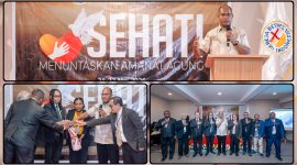 Asisten II Setda Papua Tengah, Herman Kayame, menghadiri Sidang MDK Gembala Tahun 2026 di Aula Hotel Carmel Kalibobo, Nabire. Dok_Humas Pemprov PT. NT