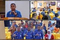 Asisten III Setda Papua Tengah, Victor Fun, membuka Rapat Koordinasi Pengelolaan Ekosistem Mangrove sekaligus pembentukan KKMD di Hotel Mahavira, Nabire. Dok_ Humas Pemprov PT. NT