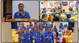 Asisten III Setda Papua Tengah, Victor Fun, membuka Rapat Koordinasi Pengelolaan Ekosistem Mangrove sekaligus pembentukan KKMD di Hotel Mahavira, Nabire. Dok_ Humas Pemprov PT. NT