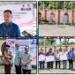 Pemprov Papua Tengah melalui (Plt.) Kadis Perkebunan dan Peternakan Papua Tengah, drh. Rafael Hedin Nugroho, menyerahkan secara simbolis 11 ekor Sapi Kurban Idul Adha 1447 H Senin (25/5/2026). Dok_Alvi. NT