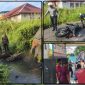 Petugas Sat Lantas Polres Nabire mengevakuasi korban kecelakaan lalu lintas di kawasan Jembatan Putus, Jalan Kalembyothe, Kelurahan Bumiwonorejo, Kabupaten Nabire, Selasa (26/5/2026). Dok_Humas Polres. NT