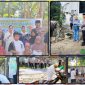 Kapolres Nabire AKBP Samuel D. Tatiratu menyerahkan hewan kurban dan santunan kepada anak yatim pada perayaan Iduladha 1447 H di Aula Polres Nabire, Rabu (27/5/2026). Dok_Alvi. NT