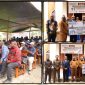 Gubernur Papua Tengah Meki Fritz Nawipa menyerahkan bantuan hibah Rp2 miliar kepada dua jemaat GKII di Kabupaten Puncak untuk percepatan pembangunan gereja, Selasa (25/5/2026). Dok_Pri-kadinsos PPT. NT