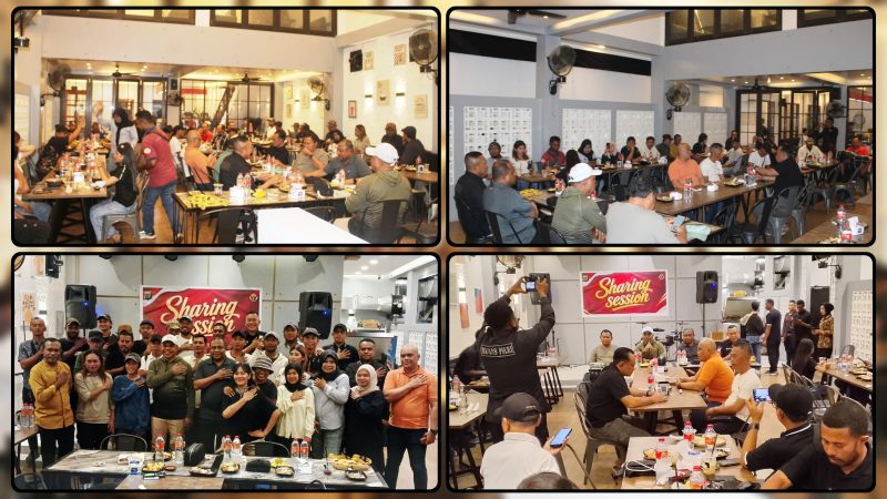 Kapolda Papua Tengah Brigjen Pol. Jermias Rontini berdialog bersama insan pers Nabire dalam sharing session di Aiman Cafe, Kamis malam (28/5/2026). Dok_Ist. NT