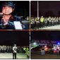 Personel gabungan Polres Nabire dan Polda Papua mengikuti apel kesiapsiagaan sebelum melaksanakan patroli skala besar dan razia kendaraan di sejumlah titik rawan Kota Nabire, Sabtu malam (30/5/2026). Dok_Alvi. NT