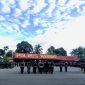 Kapolres Nabire memimpin apel kesiapan pengamanan dengan melibatkan 700 personel gabungan TNI, Polri, dan Satpol PP menjelang aksi IPMADO di Nabire. Dok_Alvi.NT
