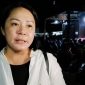 Nancy Natalia Raweyai Anggota DPR Papua Tengah Komisi II saat diwawancarai awak media setelah Nobar Pesta Babi di Asrama Puncak Nabire. Rabu (13/5/2026). Dok_Alvi. NT