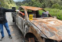 Polda Papua Tengah menangkap DPO kasus pembakaran mobil di Dogiyai di wilayah Nabire. Dok. Humas PPT. NT