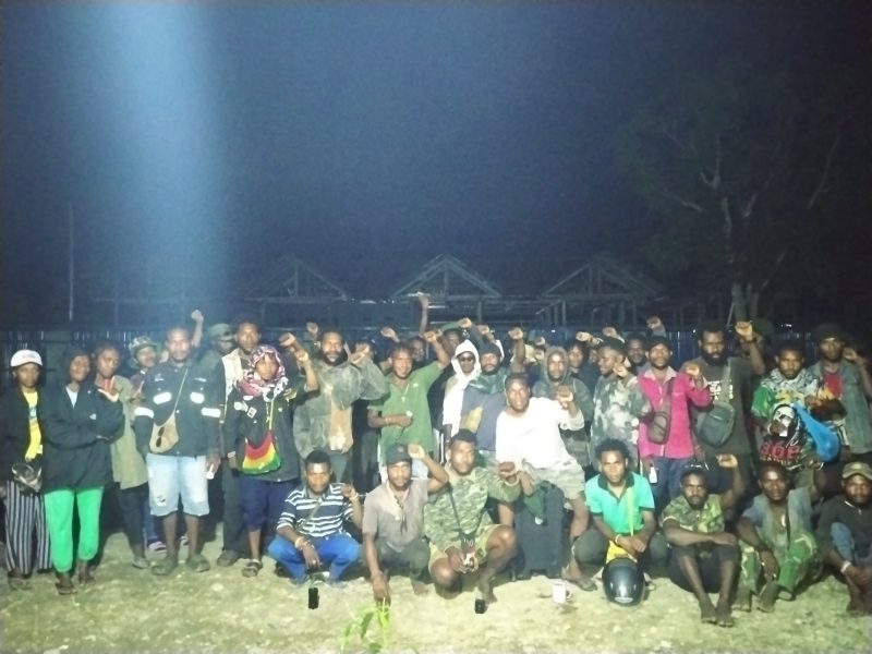 SPWP dan Ipmado Nabire setelah Nobar 