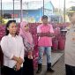 Kapolda Papua Tengah, Brigjen Pol. Jermias Rontini, melakukan sidak stok LPG di gudang PT Sinar Murni Papua, Kabupaten Mimika. Dok_Rp. NT