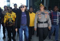 Anggota DPR RI Dapil Papua Tengah, Dr. Soedeson Tandra, menjalani rangkaian agenda reses dan konsolidasi di Kabupaten Nabire. Dok_NT