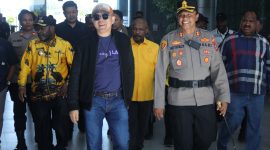 Anggota DPR RI Dapil Papua Tengah, Dr. Soedeson Tandra, menjalani rangkaian agenda reses dan konsolidasi di Kabupaten Nabire. Dok_NT