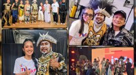 Marthen Luther Wengge atau Rambo Wengge, putra asli Kampung Napan, Kabupaten Nabire, usai meraih gelar Juara Battle Dance Fusion IWDF 2026 yang mengantarkannya menjadi delegasi Indonesia pada Asia Arts Festival 2026 di Singapura. Dok_AR.NT