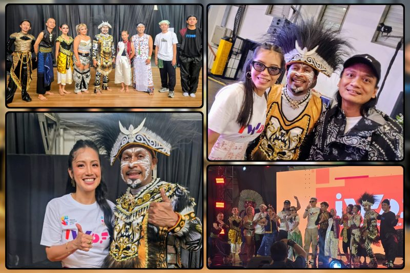 Marthen Luther Wengge atau Rambo Wengge, putra asli Kampung Napan, Kabupaten Nabire, usai meraih gelar Juara Battle Dance Fusion IWDF 2026 yang mengantarkannya menjadi delegasi Indonesia pada Asia Arts Festival 2026 di Singapura. Dok_AR.NT