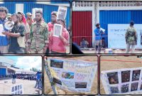 Massa Solidaritas Pelajar dan Mahasiswa/i Papua Tengah (SPM-PT) menggelar aksi mimbar bebas di kawasan Kios Panjang Pasar Karang, Nabire, Jumat (5/6/2026). Dalam aksi tersebut, peserta menyampaikan aspirasi terkait lingkungan, hak masyarakat adat, investasi, serta berbagai isu kemanusiaan di Papua. Dok_Alvi. NT