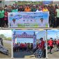 Prajurit Korem 173/PVB bersama ASN, personel Polri, pelajar, mahasiswa, dan masyarakat mengikuti aksi bersih sampah di sejumlah ruas jalan utama Kota Nabire, Sabtu (6/6/2026). Kegiatan ini digelar dalam rangka memperingati Hari Lingkungan Hidup Sedunia sekaligus mengajak masyarakat meningkatkan kepedulian terhadap kebersihan lingkungan. Dok_Ist