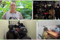 Petugas Satgas Operasi Damai Cartenz 2026 mengamankan seorang pria berinisial YM di kawasan Pasar Kago, Kota Ilaga, Kabupaten Puncak, Sabtu (6/6/2026). Penyidik menduga YM terlibat dalam kasus penembakan yang menewaskan seorang karyawan PT Freeport Indonesia di wilayah Tembagapura, Kabupaten Mimika. Dok_ Ist