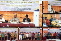 Kapolda Papua Tengah Brigjen Pol. Jermias Rontini, S.I.K., M.Si., membuka Focus Group Discussion (FGD) Operasi Cinta Damai Noken 2026 di Nabire, Rabu (10/6/2026). Forum tersebut mempertemukan tokoh adat, tokoh agama, tokoh masyarakat, dan berbagai elemen strategis guna memperkuat sinergi menjaga keamanan dan ketertiban di Papua Tengah. Dok_Arief. NT