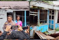 Kapolres Nabire AKBP Samuel D. Tatiratu meninjau kondisi asrama personel Polres Nabire yang akan direhabilitasi dalam rangka menyambut Hari Bhayangkara ke-80. Sebanyak 27 petak rumah akan diperbaiki, termasuk tujuh unit yang kondisinya dinilai sudah tidak layak huni. Dok_Arief NT
