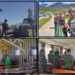 Personel Satgas Operasi Damai Cartenz 2026 melaksanakan patroli jalan kaki dan pengamanan ibadah Nasrani di Distrik Sinak, Kabupaten Puncak, Papua Tengah, Minggu (14/6/2026). Selain menjaga keamanan, personel juga membangun komunikasi dengan warga dan jemaat guna memperkuat hubungan antara Polri dan masyarakat. Dok_Ist. NT