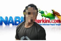 Personel Satreskrim Polres Nabire bersama Polsek Nabire Barat saat mengamankan terduga pelaku kasus percobaan pemerkosaan di Kampung Wanggar Makmur, Distrik Wanggar, Kabupaten Nabire, Minggu (21/6/2026). Dok_Ist. NT