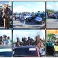 Iring-iringan kendaraan peserta konvoi Festival Cahaya Kreasi Pelajar Papua Tengah 2026 melintasi sejumlah ruas jalan di Kota Nabire, Selasa (23/6/2026). Dok_Arief NT