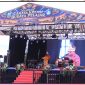 Gubernur Papua Tengah, Meki Fritz Nawipa, menyampaikan sambutan pada pembukaan Festival Cahaya Kreasi Budaya Pelajar Papua Tengah 2026 di Nabire, Rabu (24/6/2026). Dok_ Arief NT